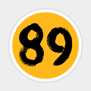 Number 89 Magnet